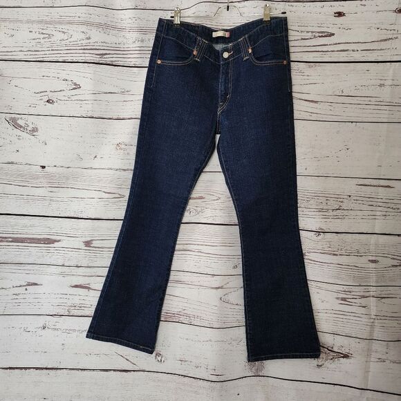 Levi's 525 Mid Rise Bootcut Jeans 10 /30 EUC - Picture 1 of 4